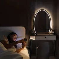 Table de maquillage de luxe pour chambre à coucher, style européen, confortable, avec rangement moderne, meuble de beauté pour la maison 1
