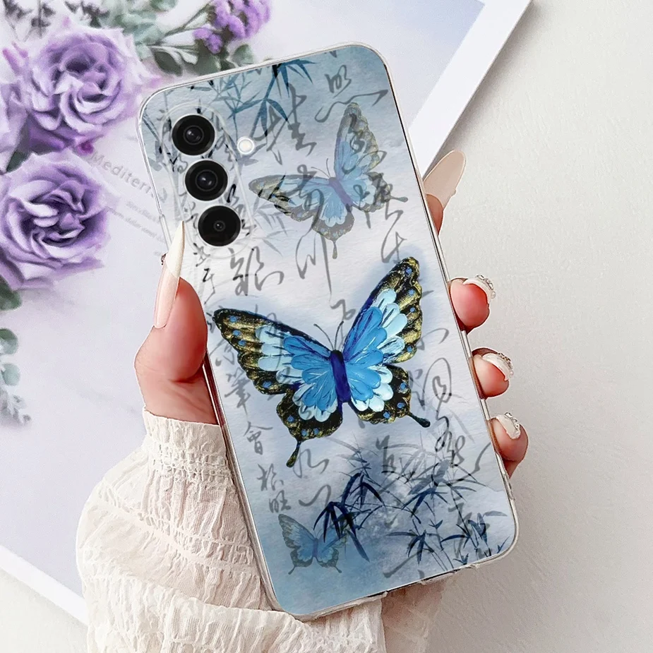 Fashionable Painted Soft Silicone Case – Stylish Protective Cover