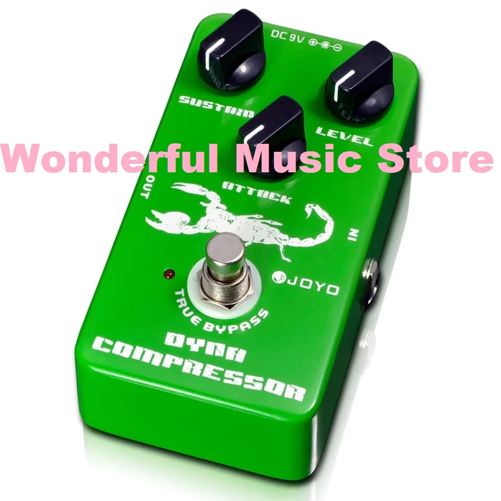 

JOYO JF-10 Classic Dynamic Compressor Compress Effect Pedal for Electric Guitar Pedal Mini Pedals True Bypass Guitar Bass Parts