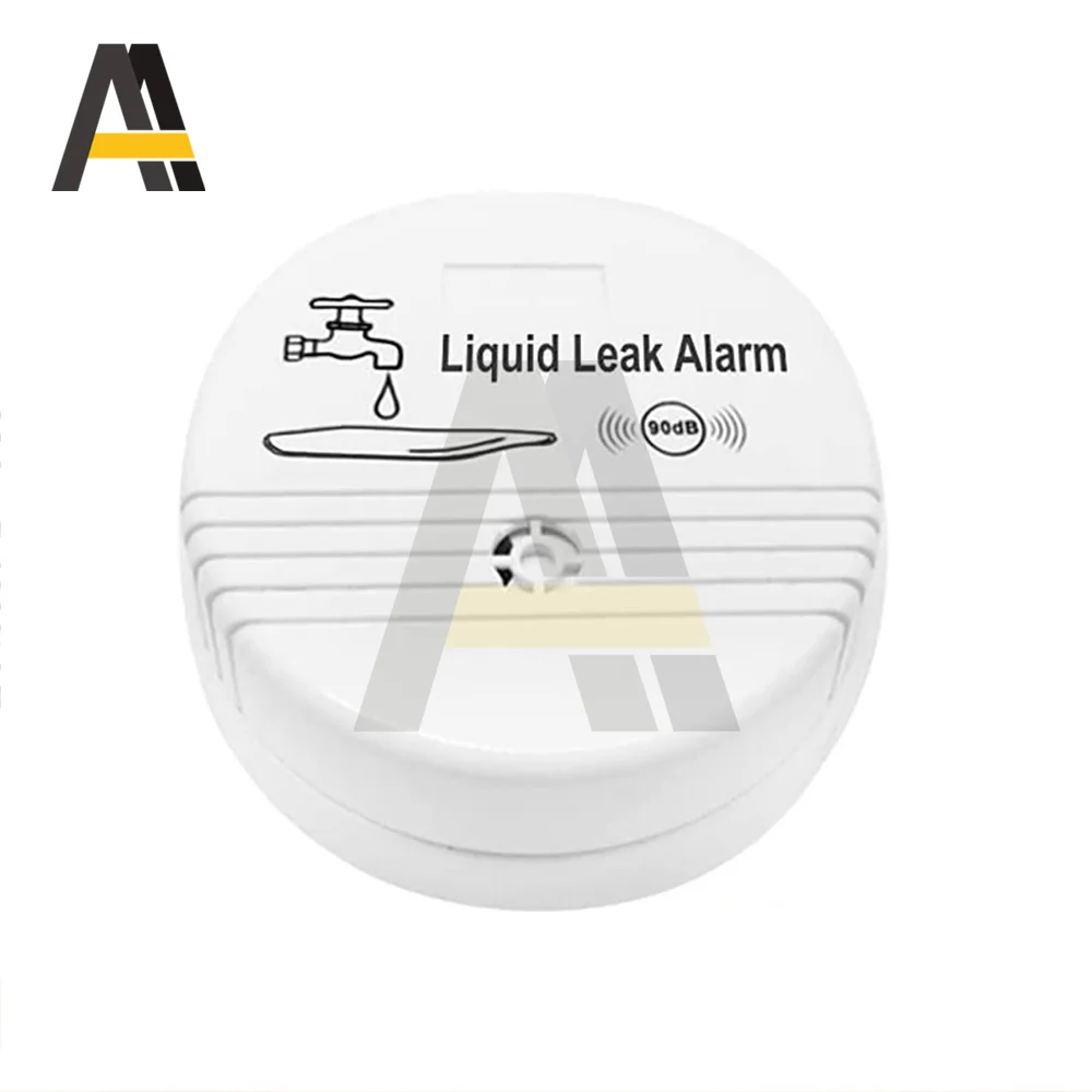 9V Water Leakage Sensor Alarm Detector 90dB Sounder Voice Wireless Water Leakage Alarm Detector Home System
