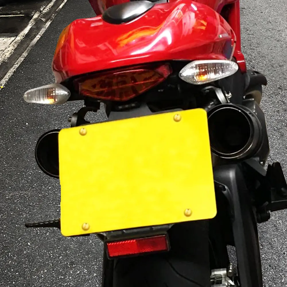 오토바이 번호판 프레임 홀더 브래킷 펜더 제거기, 두카티 몬스터 696 795 796(796 evo) 1100(1100 evo) 에 적합