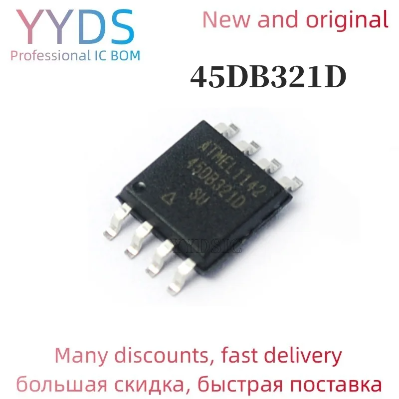 5 Pz 45 Db321D At45Db321D-Su Sop-8 32-Megabit 2.7 Volt Dataflash At45Db321 Sop8