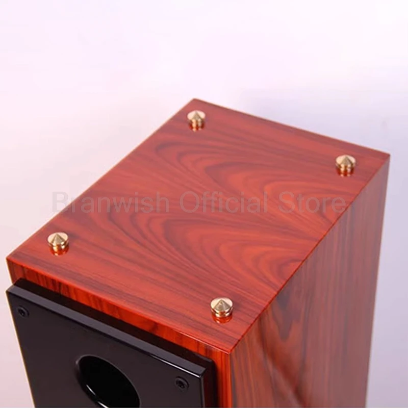 120W*2 Power Speaker 6.5 Inch Passive Subwoofer Speaker Bookshelf HiFi Two-Way Surround Sound Desktop Sound Box