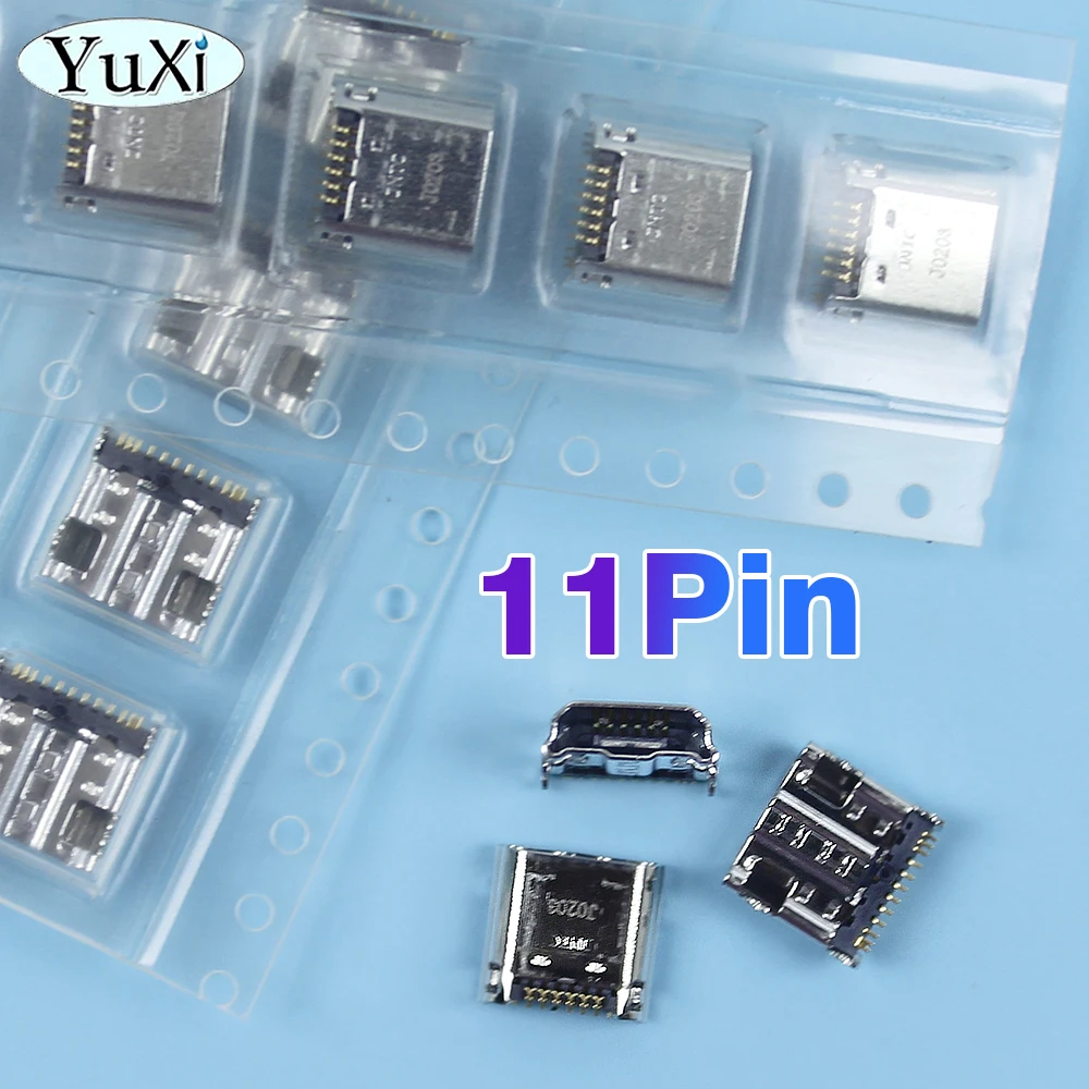 Universal 11-Pin Micro USB Charging Port Dock Connector