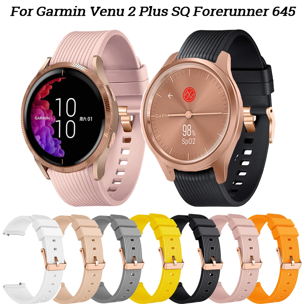 

Ремешок силиконовый для Samsung Gear S3 Frontier, браслет для смарт-часов Galaxy Watch 3 41 45/42 мм/Active 2 44 40 мм, 22 20 мм