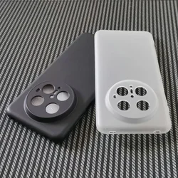 Custodia protettiva in silicone nero trasparente e opaco - Cover in TPU morbido