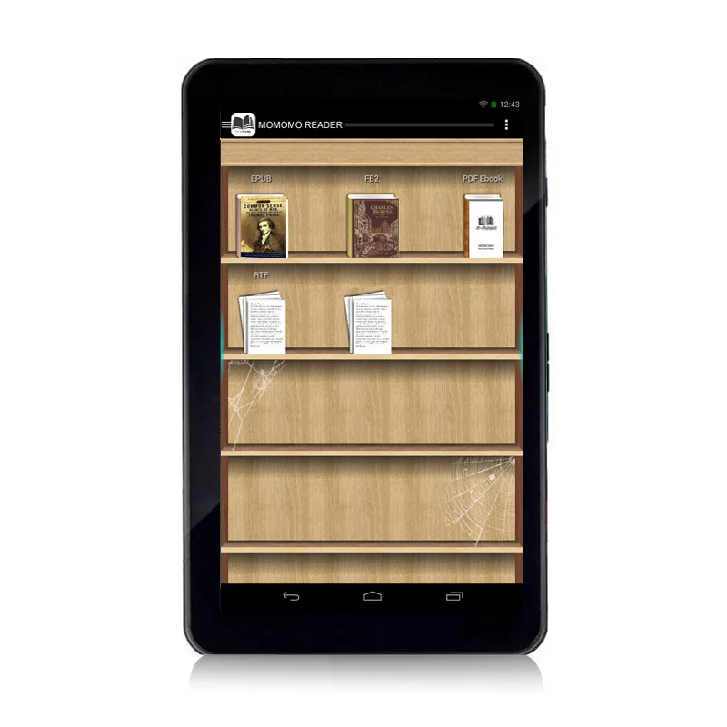 7inch touch screen Digital eBook Reader Android wifi mini pc 2 in1 MP4 Video Player Multifunction Digital Equipment ebook reader