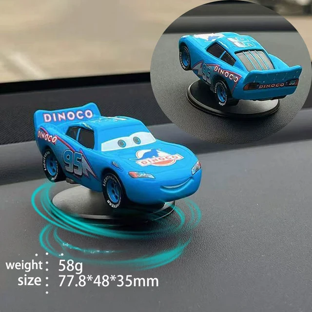 Auto Per Lightning McQueen Drift Ornamenti Rotanti Cruscotto Automatico Tornitura AE86 Modello Deco Car Center Console Decorazione 5
