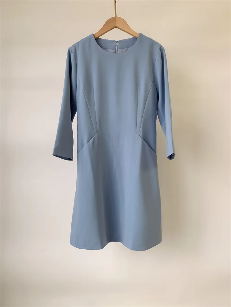 

Women Summer Dresses 2023 High Fashion O Neck Dress Vestidos