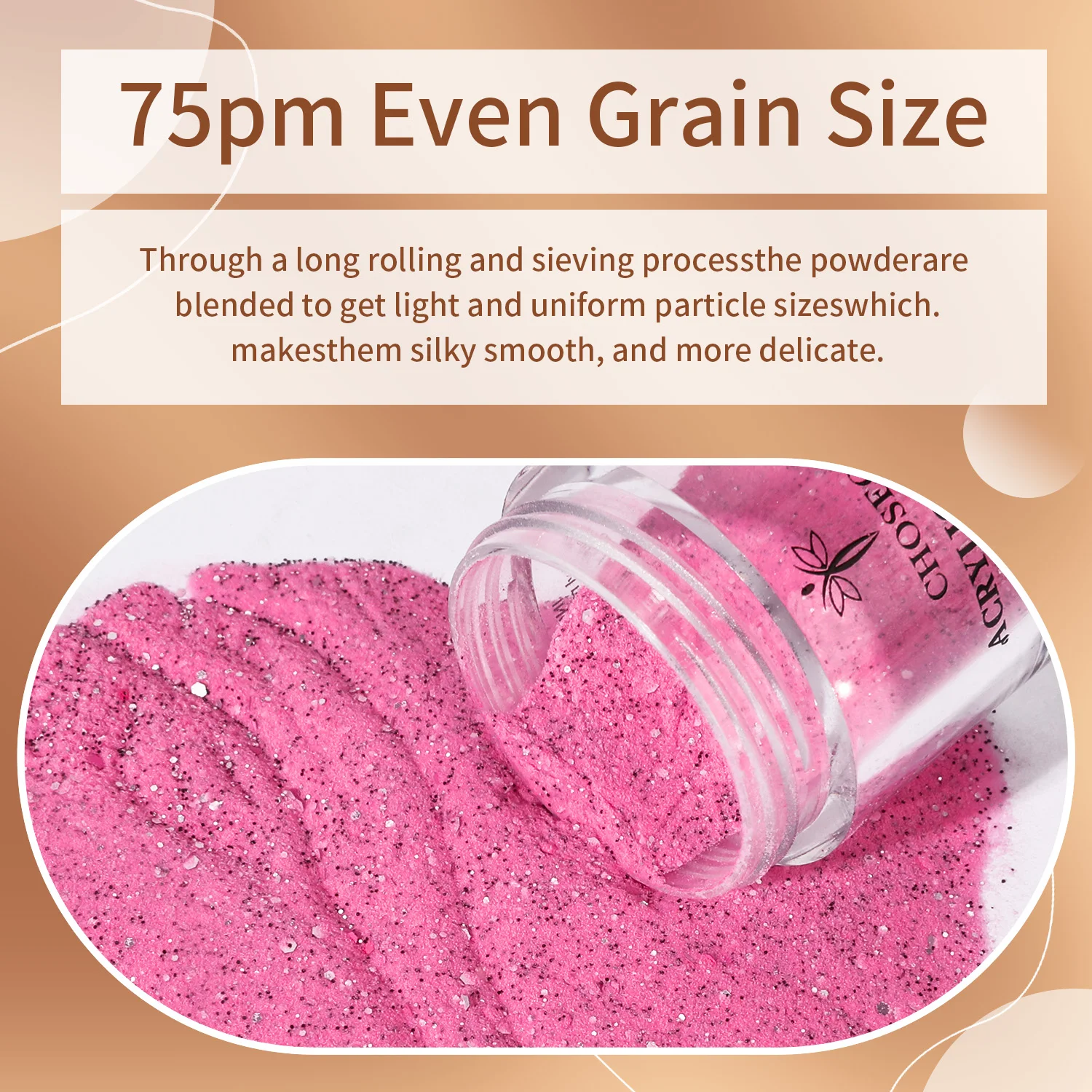 20 Color Acrylic Powder Set, Long-Lasting, Easy To Apply, Safe Nail Art For Beginners And Professionals 6