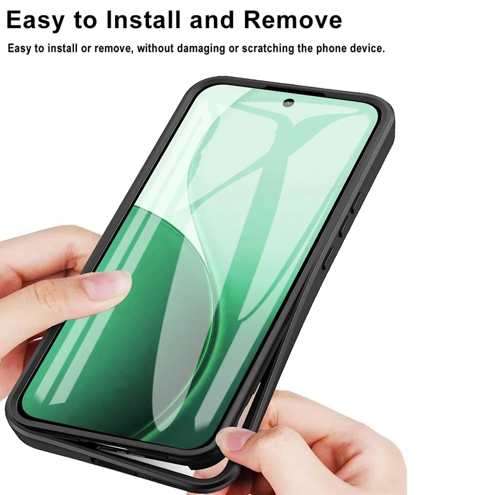 Premium 360° Full Body Shockproof Silicone Bumper Case - Luxury Front Screen Protection