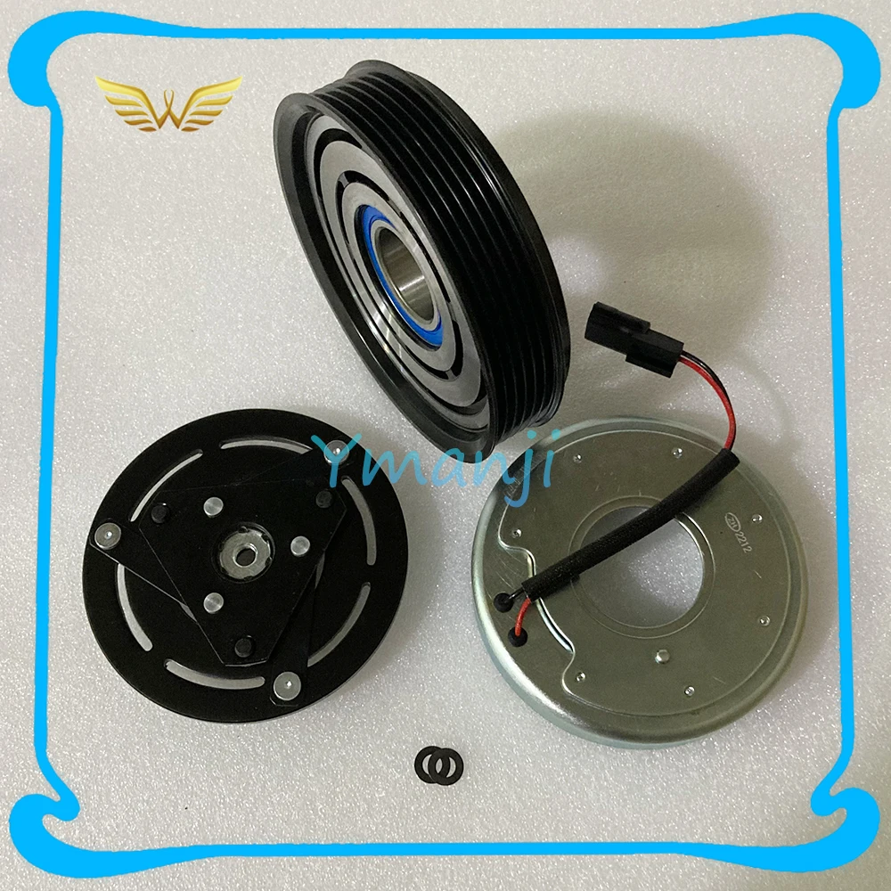 AC 압축기 클러치 풀리 ZEXEL VALEO DKV11R DKV11G, DACIA LOGAN II SANDERO II 더스터 C813256X Z0014345B 813256 926009154R 용
