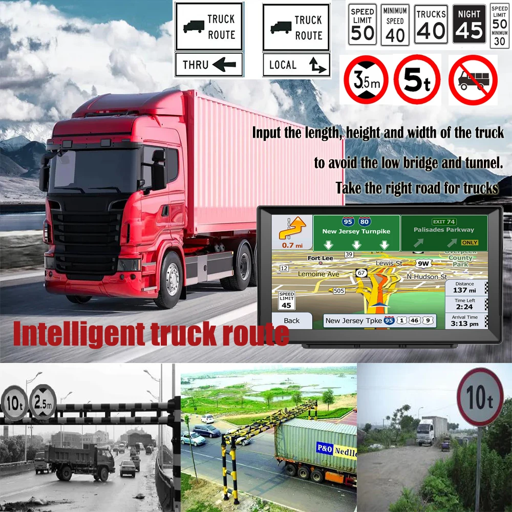 GPS Navigator Multimedia Navigation 9'' Car GPS Navigation Touch Screen with Europe North America Map