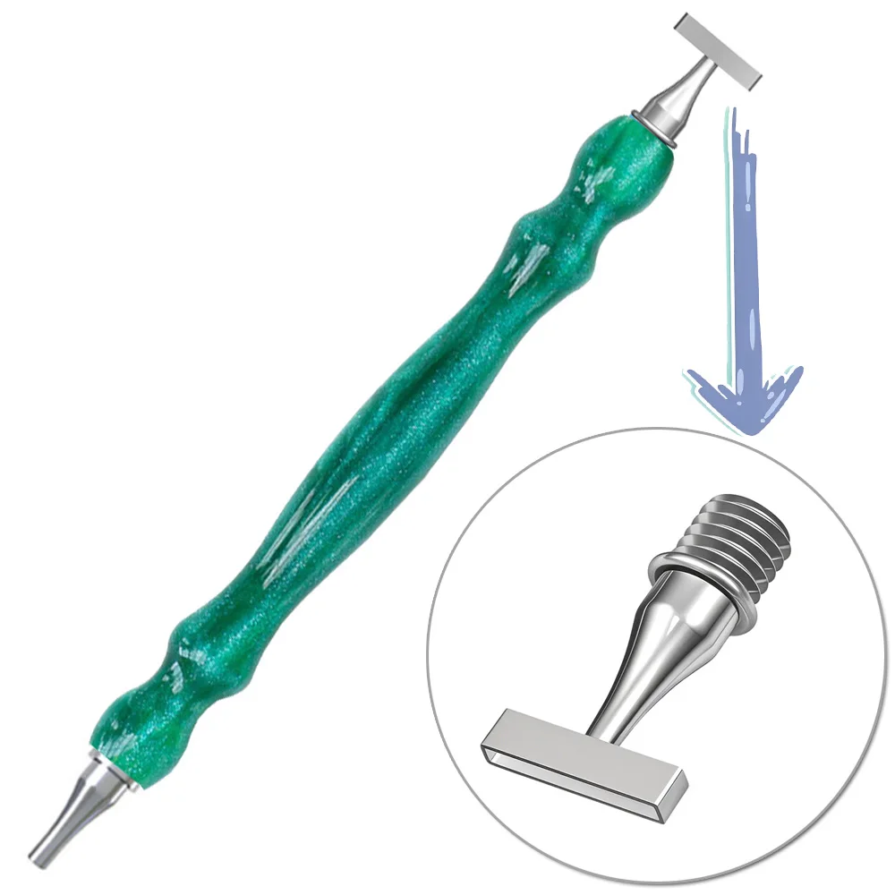 Description Picture 6 of itemDiamond Painting Pen Accessory Tool,Thin Threaded Stainless Steel Multi-Place Tip,Resin Diamond Painting Pen for DIY Diamond Art