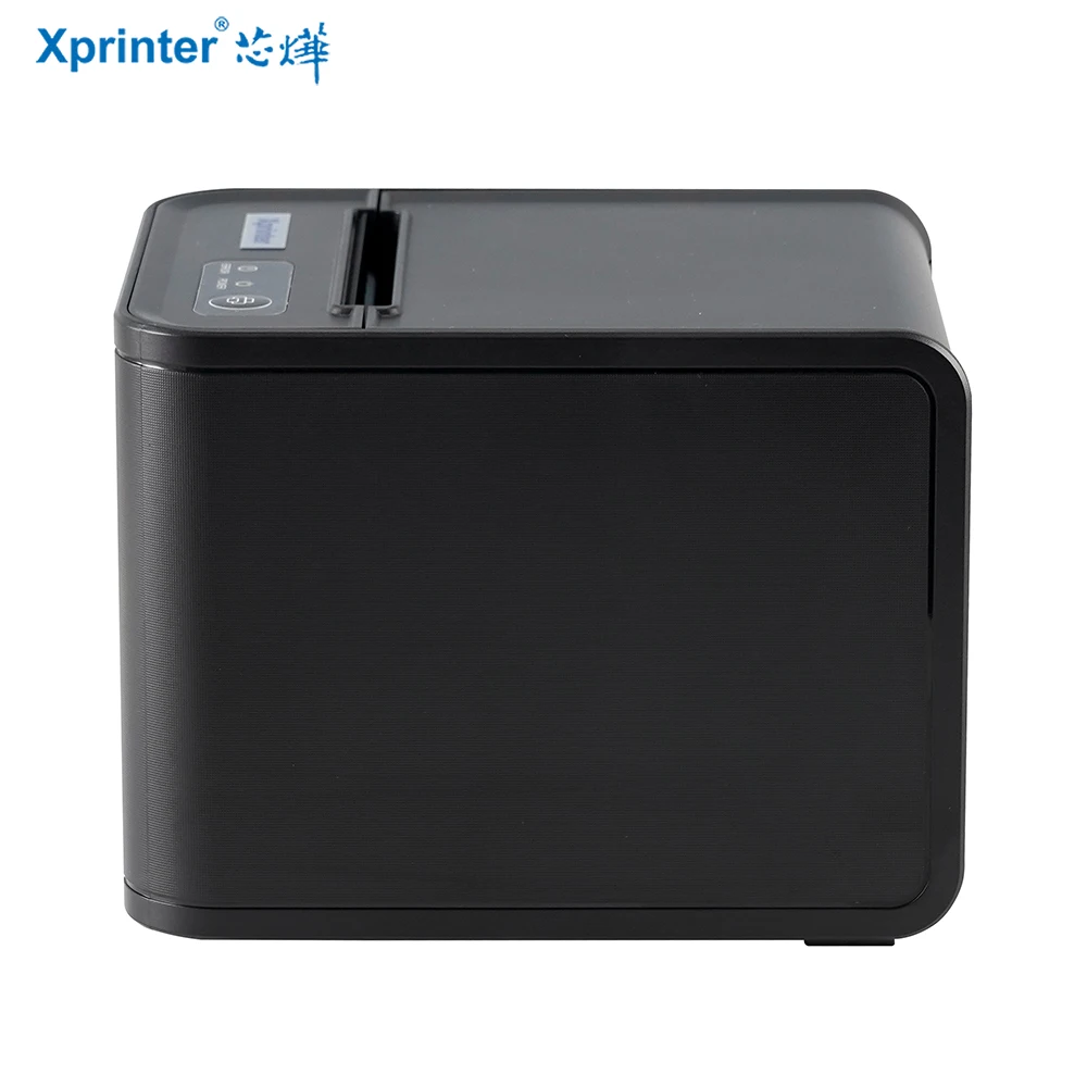 Xprinter 80T USB LAN 열전사 영수증 프린터 (레스토랑, 슈퍼마켓, 계산대용) 80mm 티켓 POS 미니 프린터 바코드 프린터