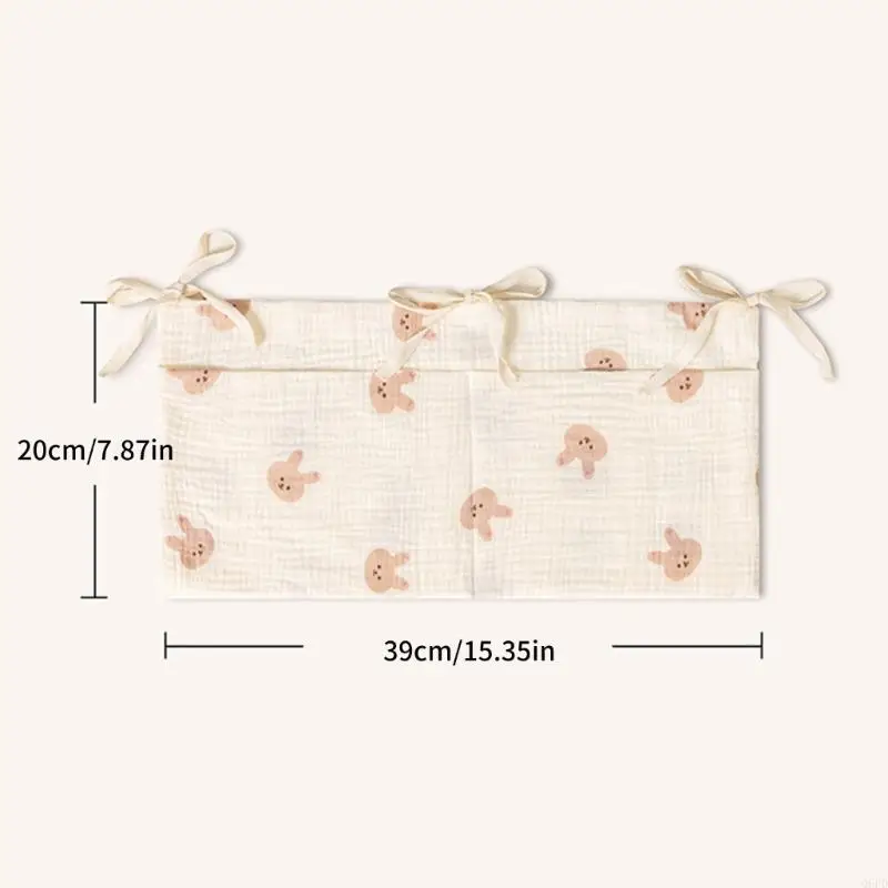 더블 레이어 목화 침대 옆 용 침대용 보관 가방 높은 의자 비치 의자 기숙사 침대 쉬운 설치