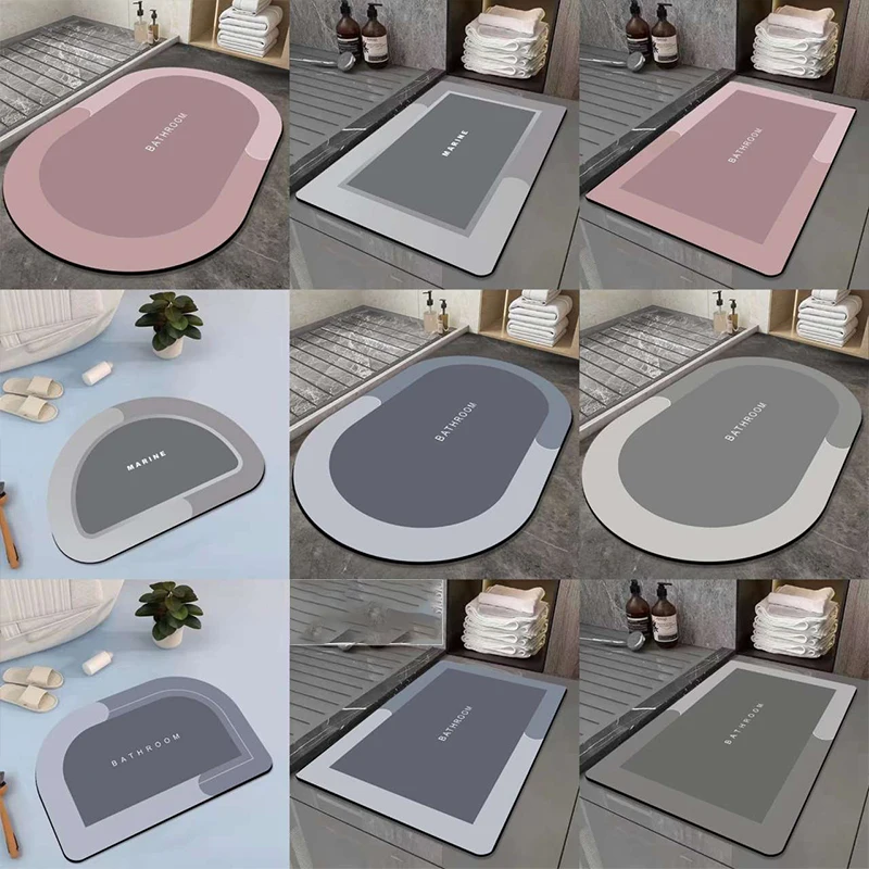 Set 3 Tappetini Assorbenti In Pietra Di Diatomee – Vassoi Asciuga Sapone E Porta Spazzolini Per Bagno E Cucina