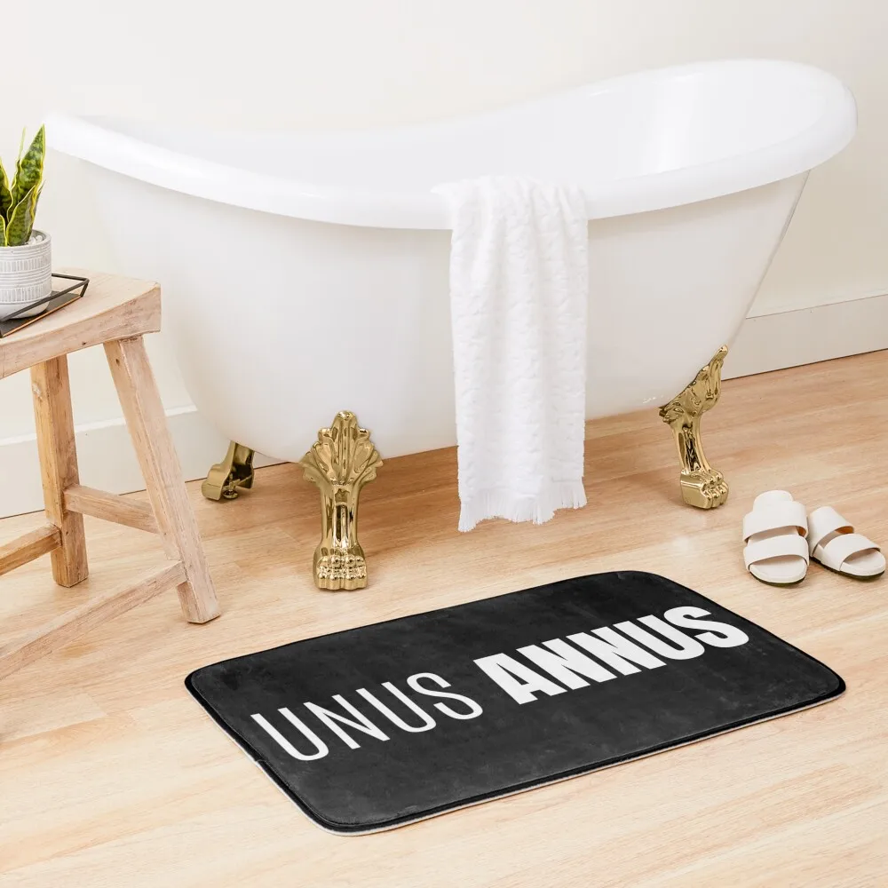 

White Unus Annus Bath Mat Foot Bathroom Front Door Toilet Floor Bathroom Kit Bathroom Foot Mat