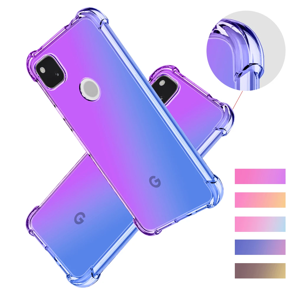 Per Google Pixel 4A 5G Custodia Protettiva Sfumata Custodia Per Google Pixel 5 4Xl Pixel 6 5A 5G 6 Pro 6 5 Xl 4 5 Pixel 4A Custodia Per Telefono