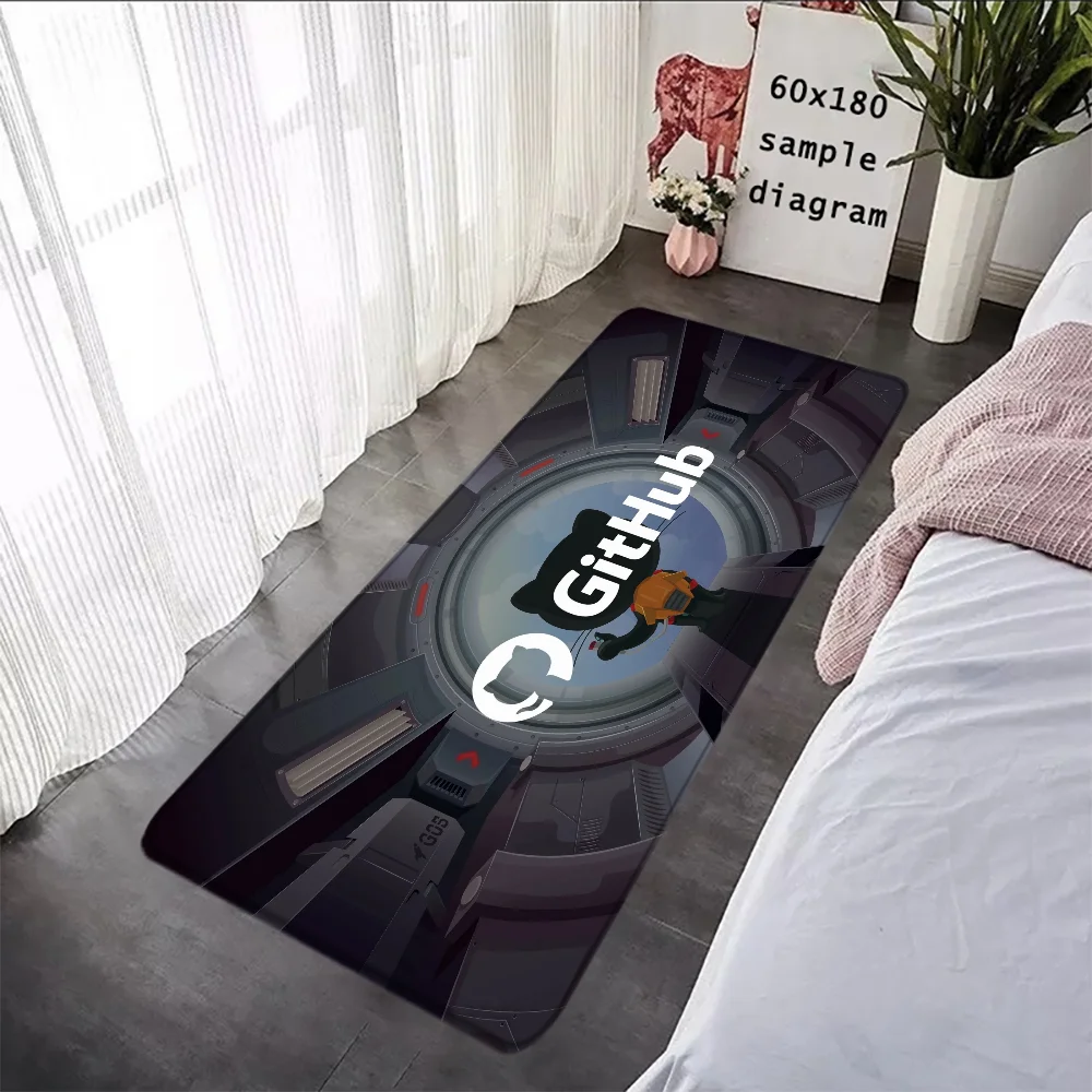 

Коврики G-github, входные дверные коврики, нескользящий коврик для спальни, коврик для коридора, кухонный напольный коврик, фланелевый декор для гостиной, коврик для ванной
