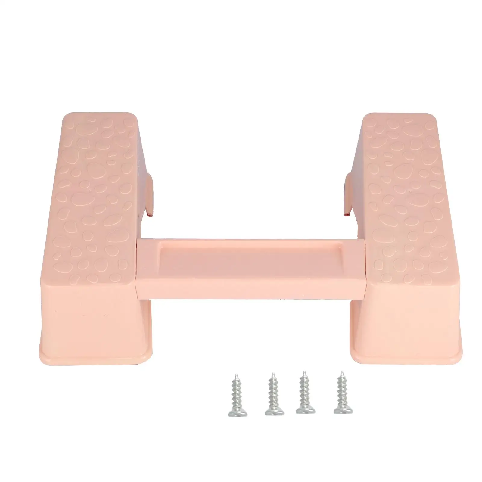 Plastic Toilet Stool 32X13cm Multifunctional Bathroom Stool Anti Slip Strong Load Bearing Footstool for home