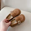 Girls Flats Spring Fall Shallow Lazy Loafers Shoes for Kids Girl Comfortable Soft Suede Sneaker Casual School Shoes Child I02111 4
