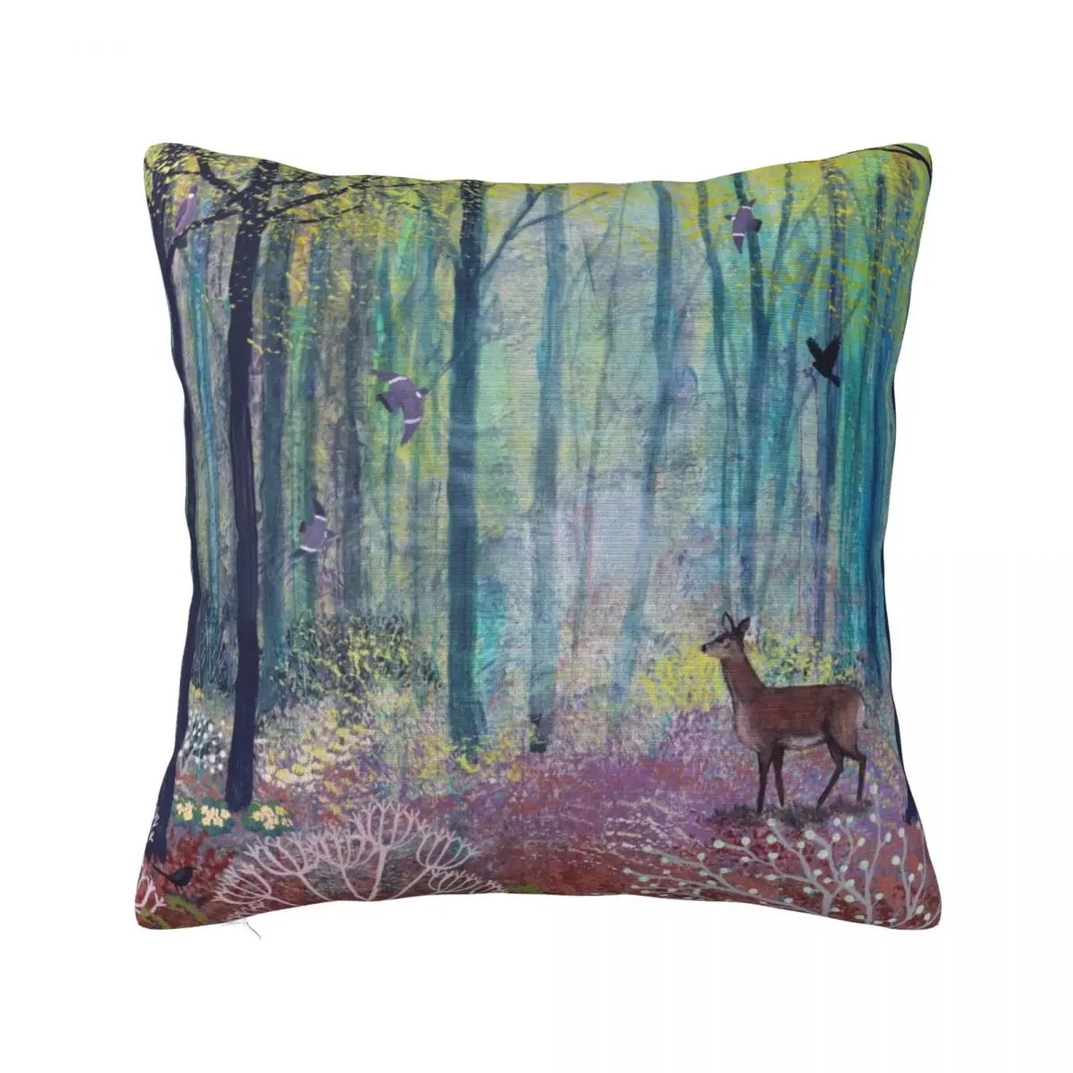

The Enchanted Forest Throw Pillow home decor items Cushion Cover Set Pillow Covers Decorative