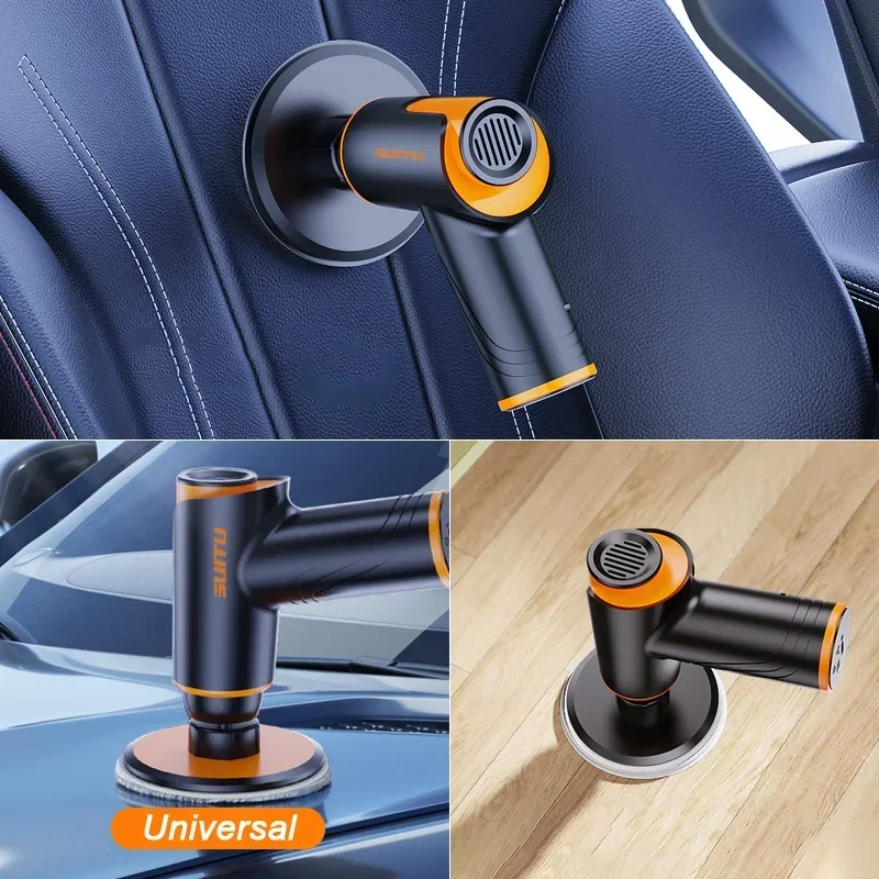 Car Polisher Waxing Machine Mini Cordless Polisher Wireless Polishing Machine Brush Fast Charging Portable Variable Speed Sander