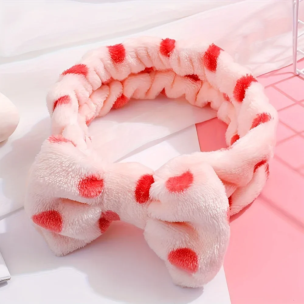 Hairbands Headband For Women Soft Warm Coral