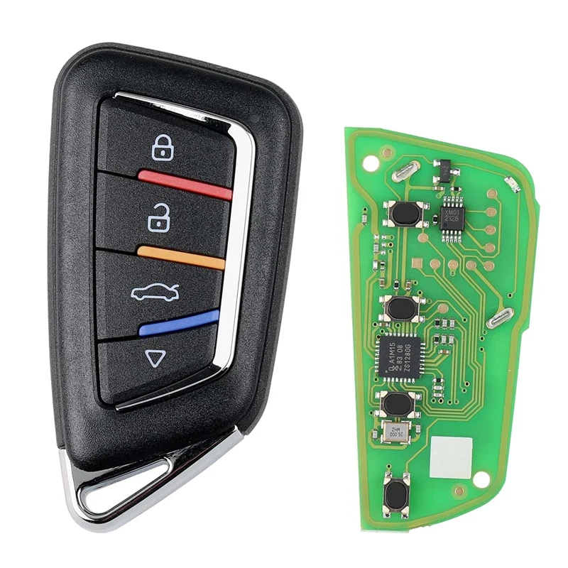

Universal Smart Remote Key 4 Button Knife Style Fob Key Universal Remote Key For Xhorse XSKF30EN For Xhorse VVDI Key Tool