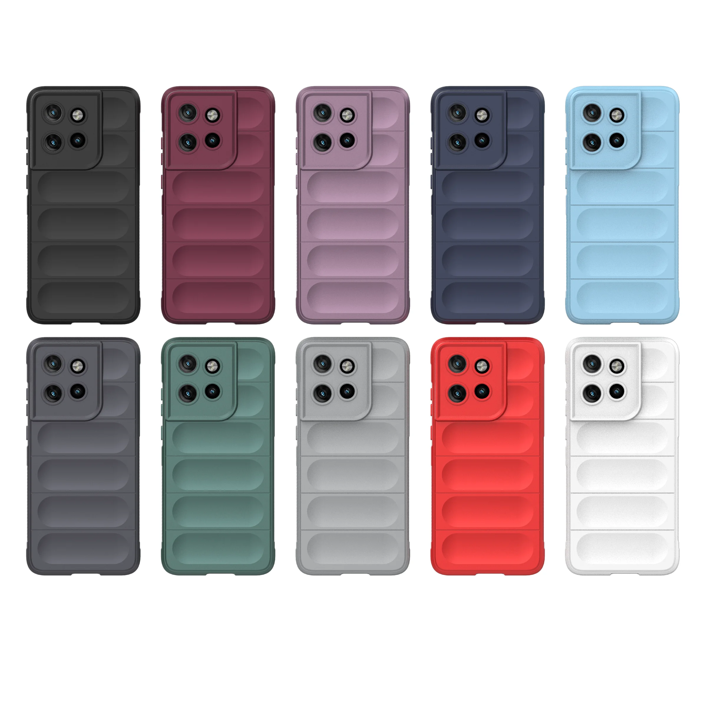 Liquid Silicone Soft Fashion Classic Non-Slip Protective Bumper Case