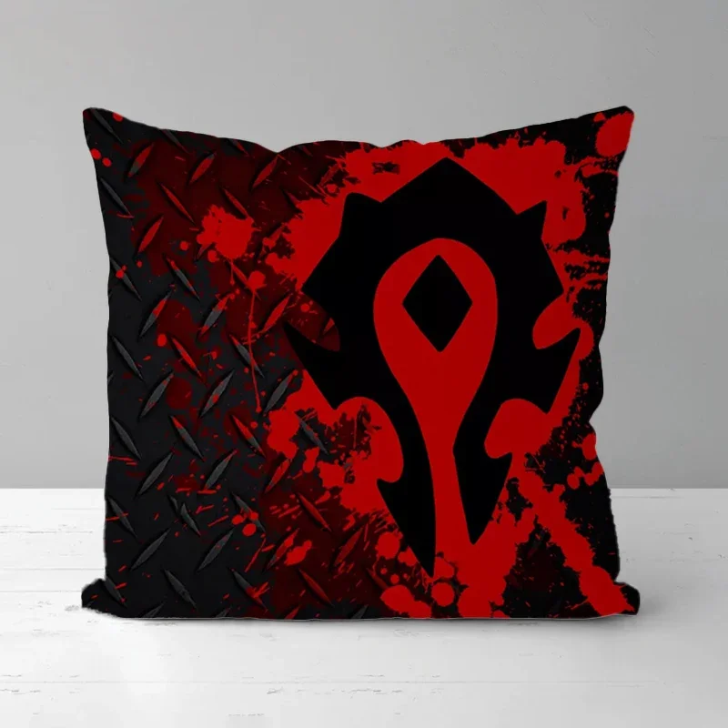 World of Warcraft Pillow Covers Pillows Decor Home Double-sided Printing Sofa Decorative Pillowcase Cushion Cover Cushions 45*45 3