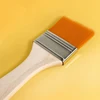 Kit 7 Pieces Flat Paint Brush Set Soft Nylon Hair 6