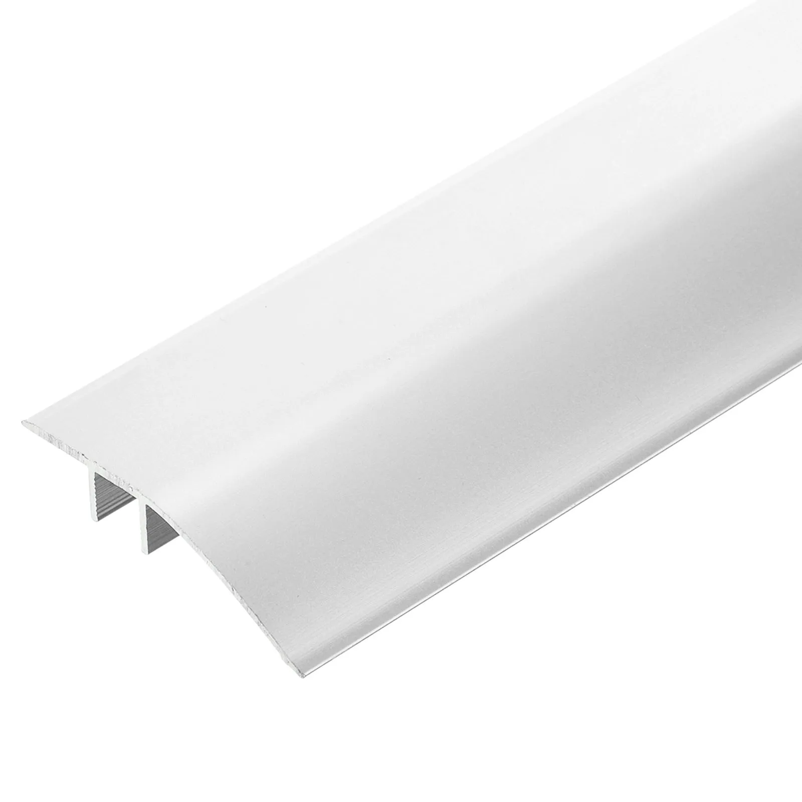 Uxcell-alumínio Faixa de Transição Piso para Porta Laminado Silver Carpet Edging Edging Tapete 90cm