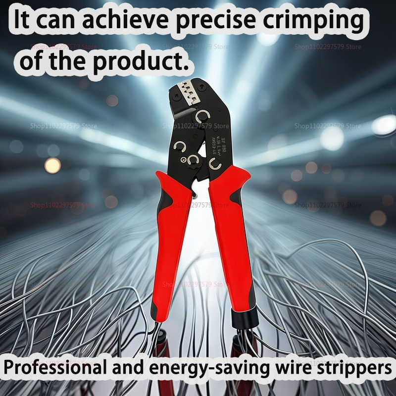 Professional Labor-Saving SN-58B Crimping Pliers for Spade Terminals 6.3 4.8 2.8mm Precise Dupont Wire Connector Tool