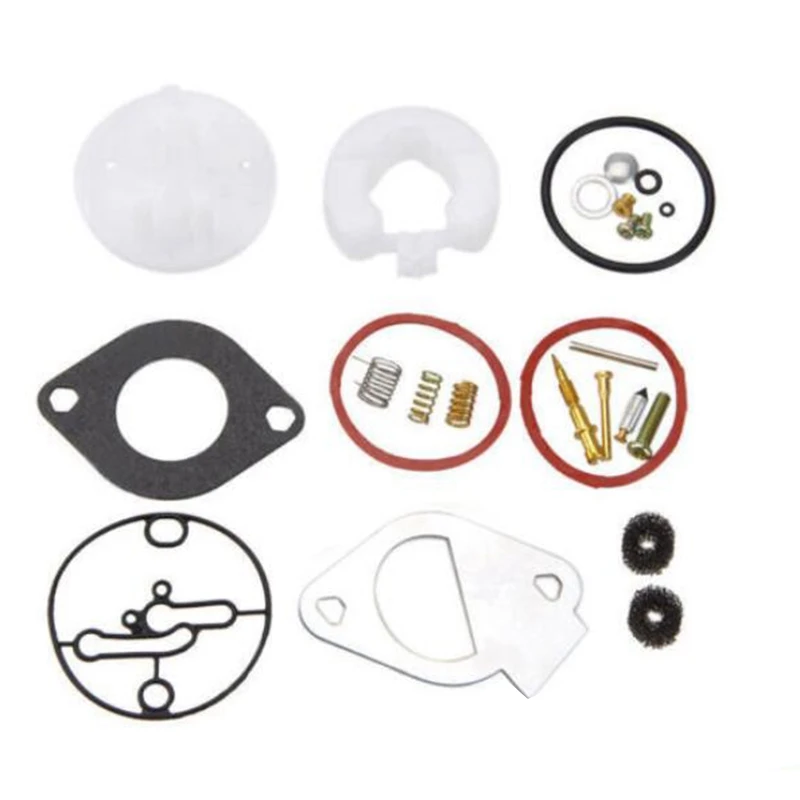 Lawn Mower Carburetor Repair Kit Carb Rebuild Set for Briggs-Stratton 11HP-19HP 796184 Master Overhaul for Nikki Carbs carburetor repair tool kit carburetor repair tool