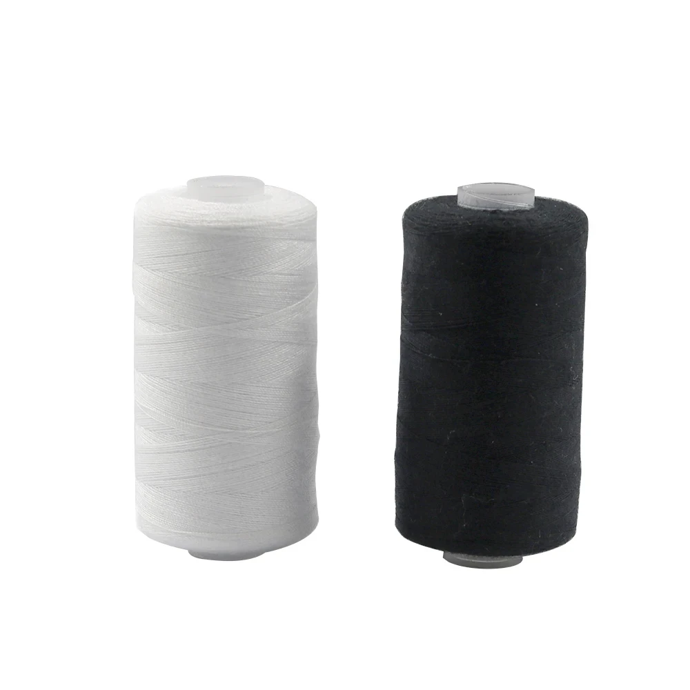 Sewing Thread 2Pcs Polyester Set 500M For Hand Machines DIY