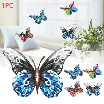 Metal Butterflies Wall Art Garden Ornament Butterfly Home Outdoor Decor