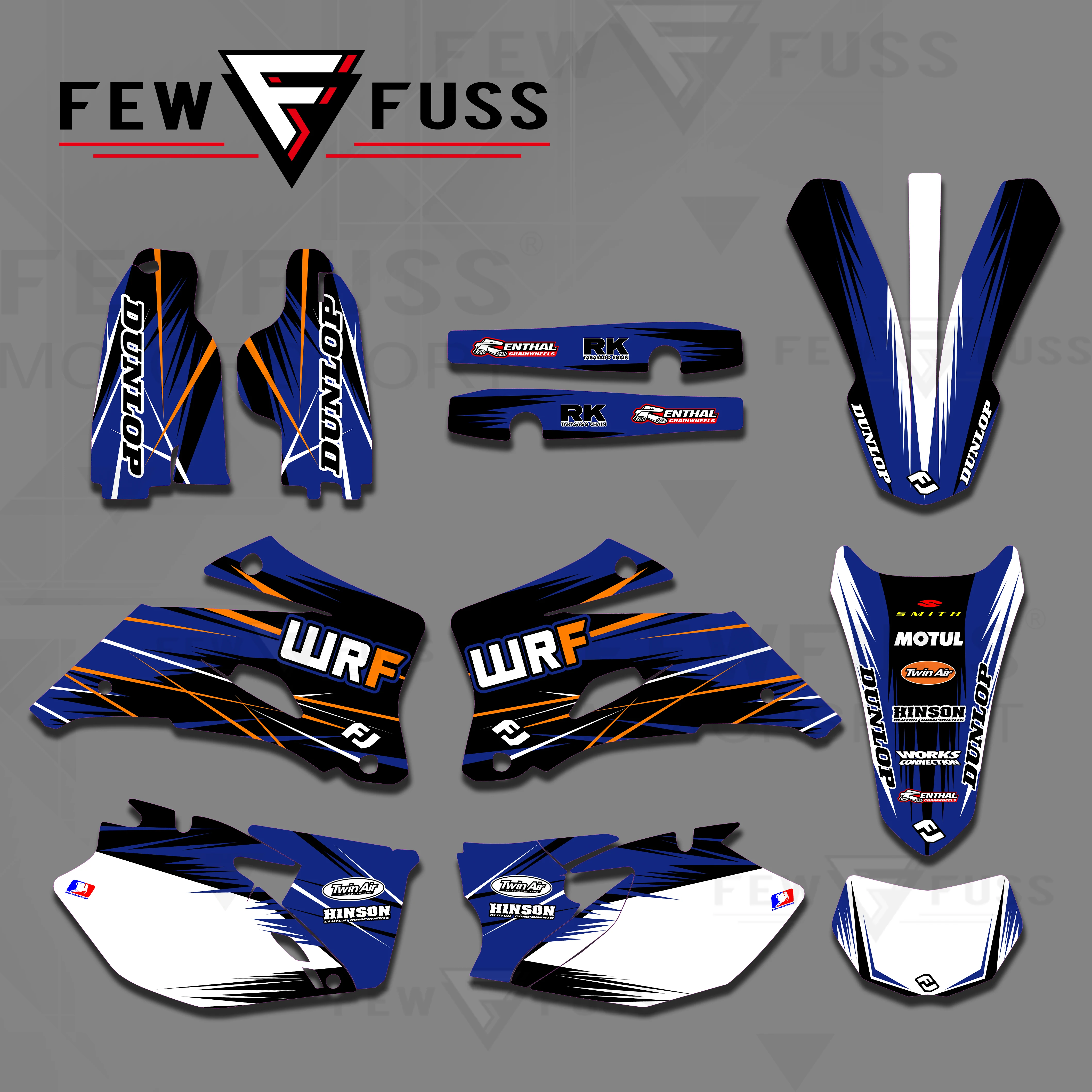 fewtos-aha-wr250f-wr450f-2007-2008-2009-2010-2014-wr-250f-450f-wr-250-450-f用のグラフィックスおよび装飾ステッカーキット