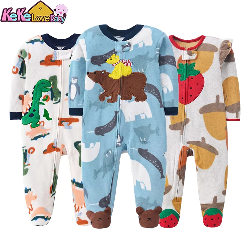 Baby Rompers Spring Autumn Clothing 0 -12 Months Jumpsuit Pajamas
