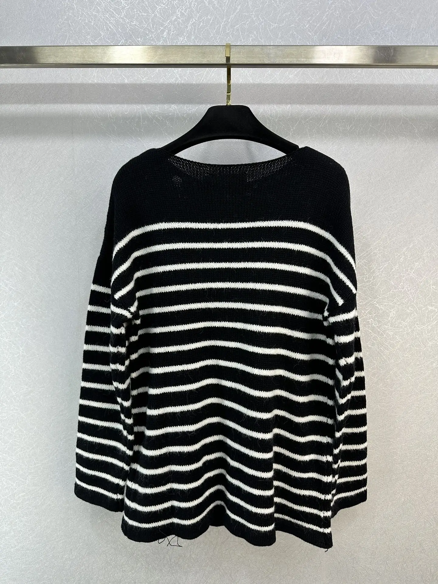 

Stripe Knitted Pullover Sweater, New Fashion, 2023