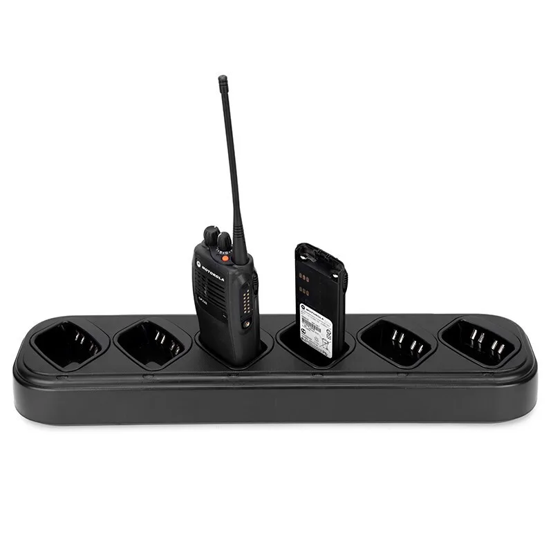 Six-way charger for motorola dp4800 dp4400 dp2400 dp2600 p8668  GP338D