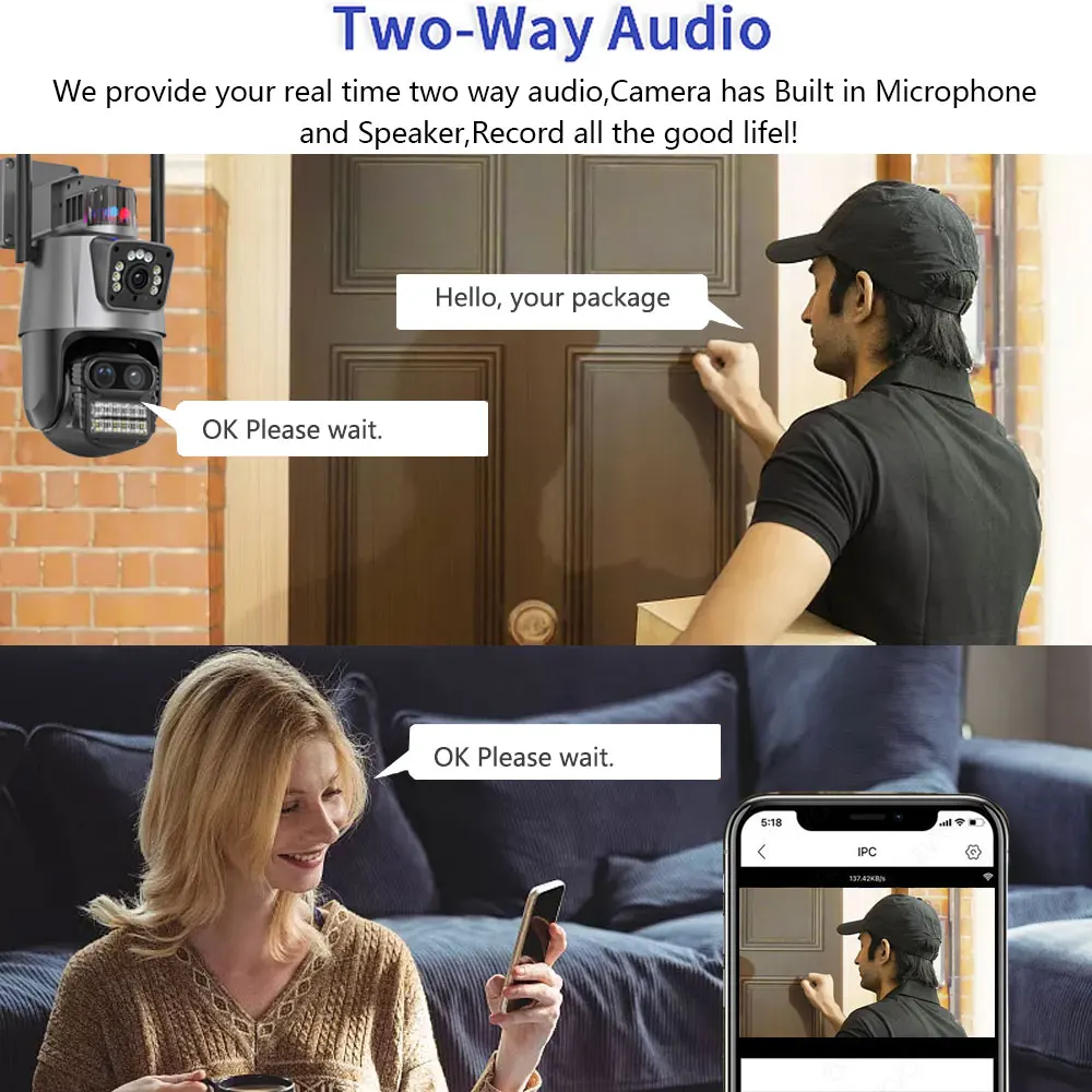 ߿  ũ  ڵ    iCSee , POE NVR, 3 , 9MP 8X PTZ , 5K 4K  IP ī޶