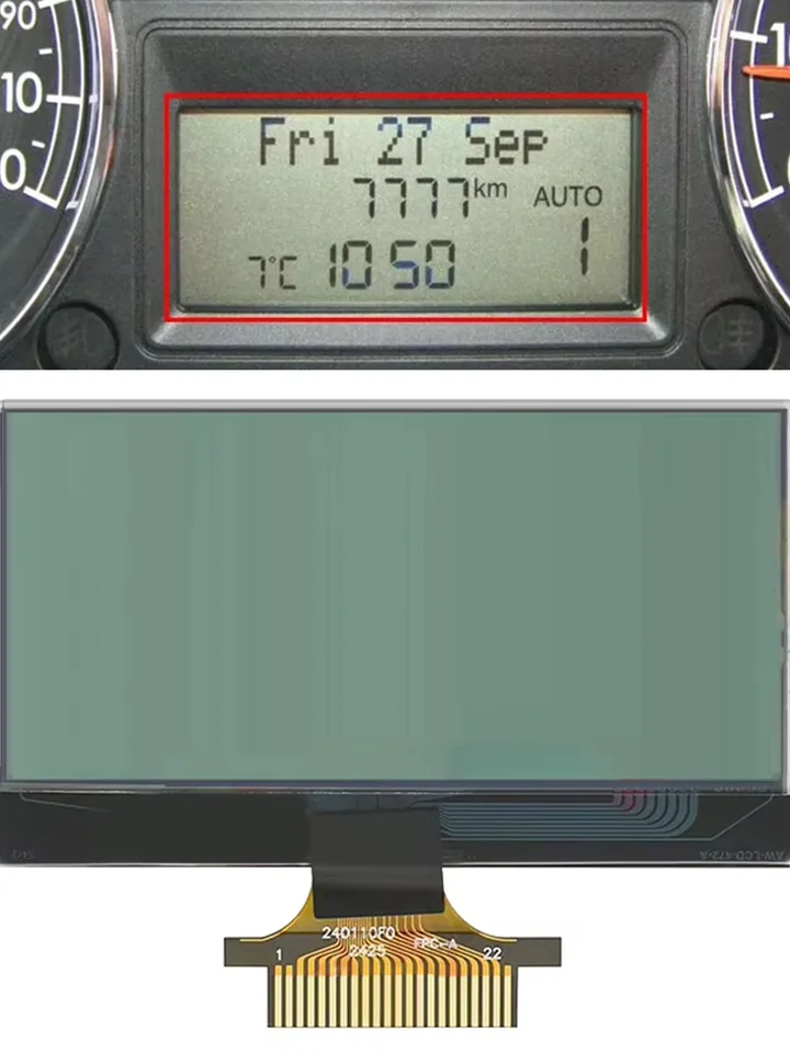 2003-2012 Modèles Écran LCD Tableau De Bord Pour Fiat Punto, Doblo