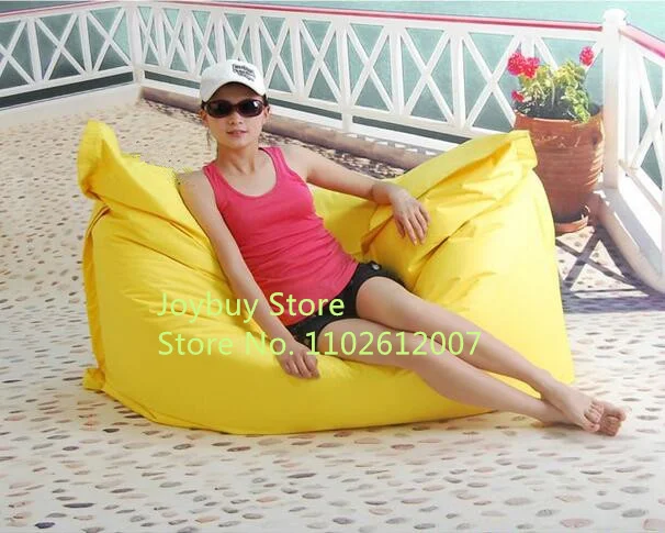 Outdoor pool floating Oxford Bean Bag Lazy Sofa Cover Pouf Chair Waterproof Seat garden Furniture Bed Lazy Tatami cover only