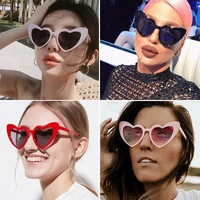 Women Fashion Heart Shaped Effects Glasses Watch The Lights Change To Heart Shape At Night Diffraction Glasses Female Sunglasses 2