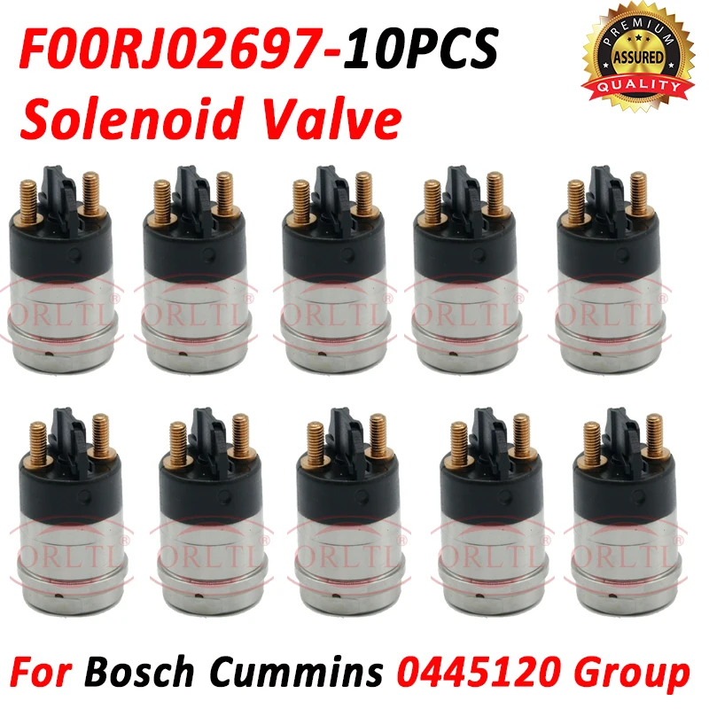 

F00RJ02697 Injector Solenoid Valve FOORJ02697 Magnetic Coil F 00R J02 697 For BOSCH Cummins 0445120 Group Injectors