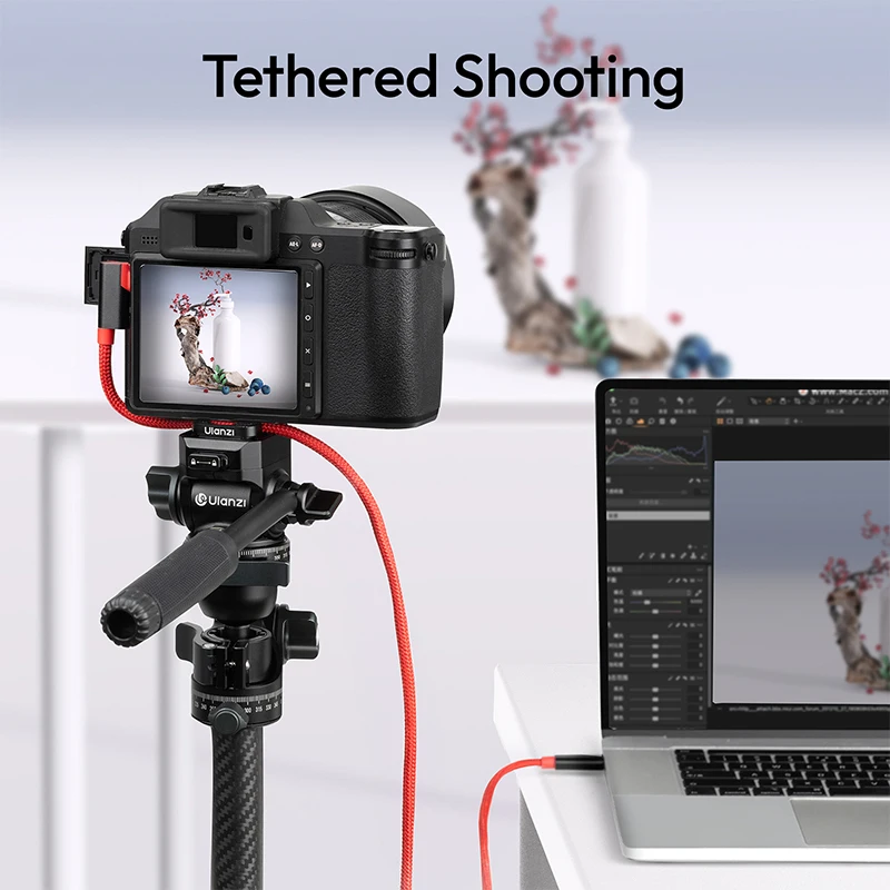 Ulanzi UKA10 UKA Cable Clamp Quick Release Plate / Ulanzi UKA09 Uka Anti-Twist Quick Release Plate with Standard 1/4" Screw