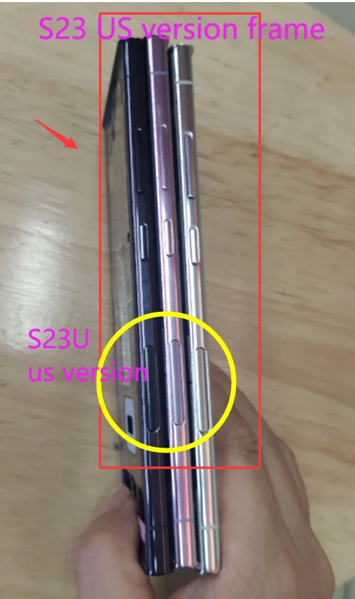 삼성 갤럭시 S24 울트라 중간 프레임용 하우징 중간 프레임 LCD 베젤 플레이트 패널