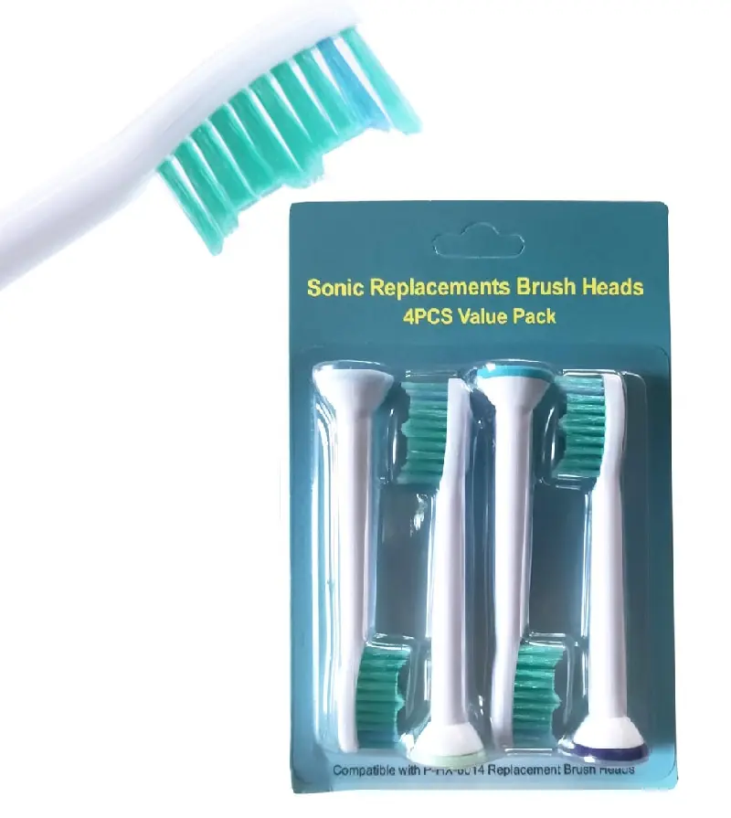 4 PCS Professional Electric Toothbrush Replacement Heads Soft Dupont Bristles Tooth Brush Heads For Philips Sonicare Oral Care 4pcs lot 4 heads 80w led mini beam moving head light professional stage dj lighting dmx controller disco projector lasers